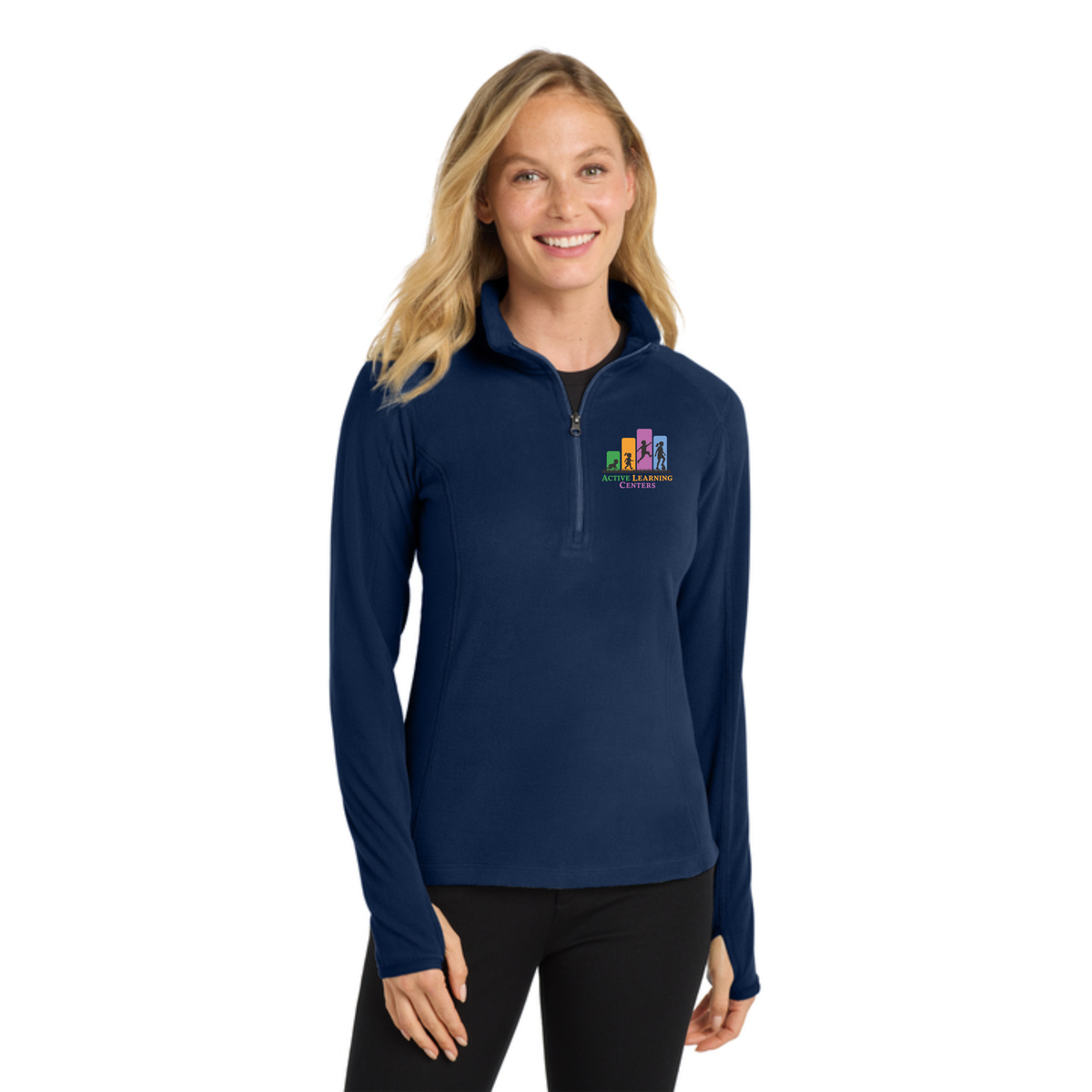 Port Authority® Women's Microfleece 1/2-Zip Pullover