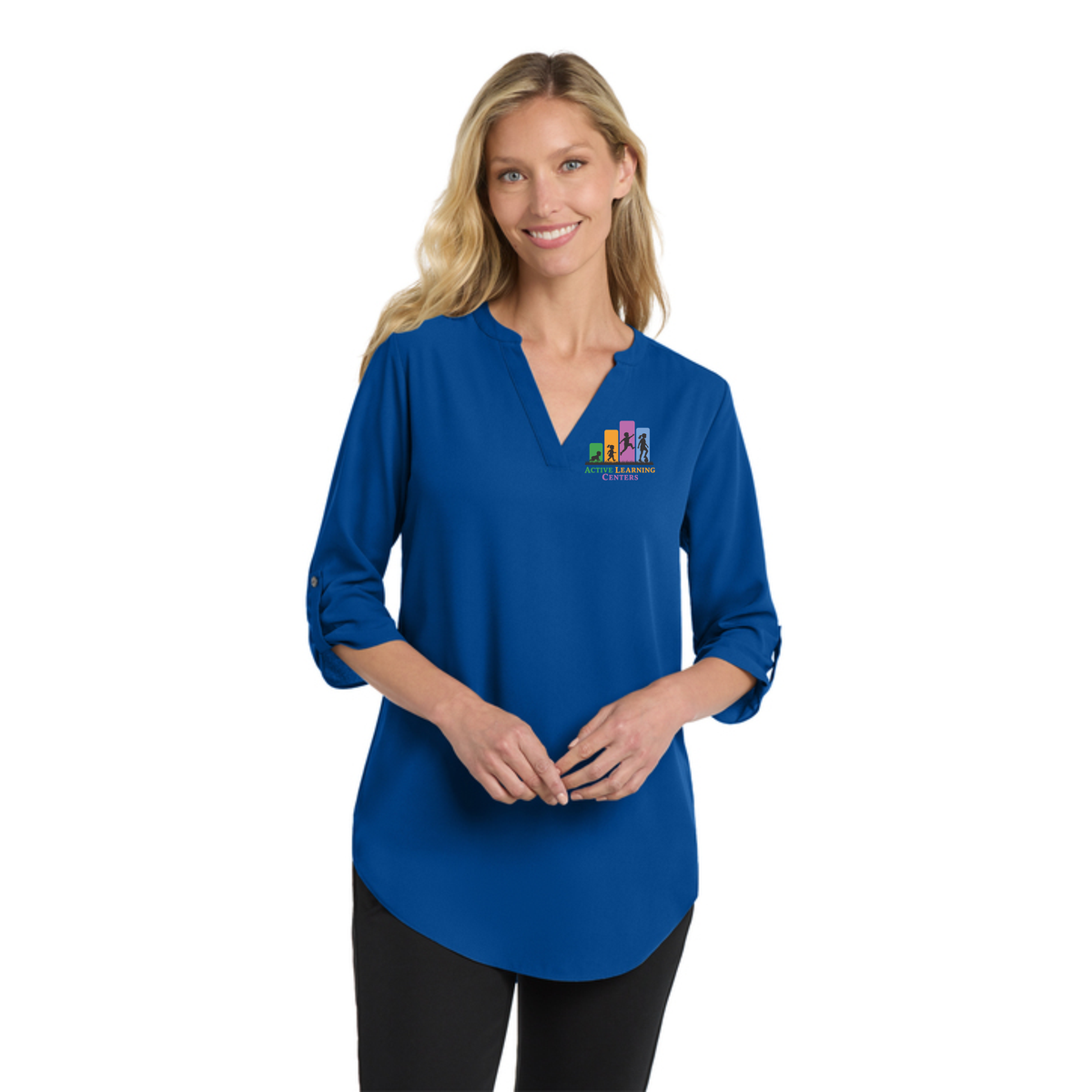 Port Authority® Women's 3/4-Sleeve Tunic Blouse